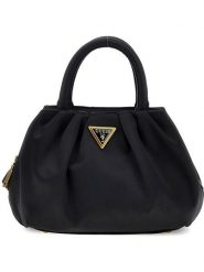 Guess Torebka w kolorze czarnym - 20 x 15 x 8 cm rozmiar: onesize. Czarne torebki klasyczne Guess, z aplikacjami, z materiału, bez dodatków. Za 440.28 zł.