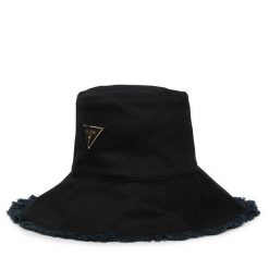 Kapelusz Guess. Czarne kapelusze Guess, z aplikacjami. Za 239.99 zł.