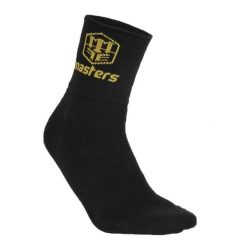 Podstawowe Skarpety Unisex Dla Dorosłych. Czarne skarpety MASTERS, bez wzorów, z elastanu. Za 76.99 zł.