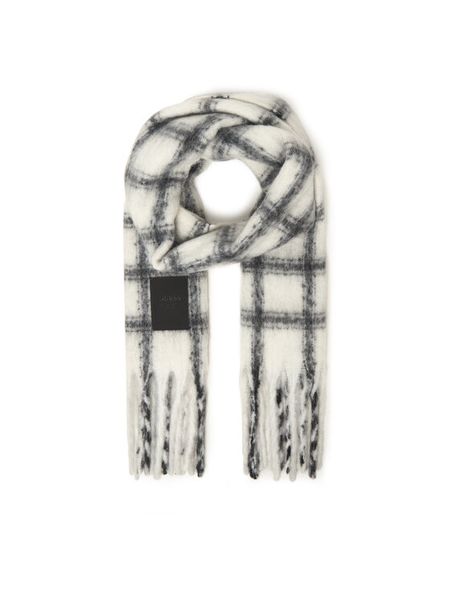 Guess Szalik AW5424 POL03 Écru. Rękawiczki Guess, z aplikacjami, z poliesteru. Za 239.99 zł.