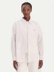 Tommy Jeans Koszula DW0DW22211 Różowy Regular Fit. Czerwone koszule Tommy Jeans, m, bez wzorów, z bawełny, bez kołnierzyka, bez ramiączek. Za 369.99 zł.