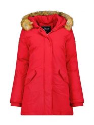 Geographical Norway Parka "Dinasty" w kolorze czerwonym rozmiar: XXL. Czerwone parki Geographical Norway, xxl, bez kaptura. Za 333.81 zł.