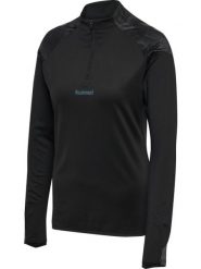 Bluza damska Hummel Blaze26 Pro. Czarne bluzy sportowe Hummel, xs, bez wzorów, z materiału, bez kaptura. Za 242.50 zł.