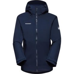 Kurtka przeciwdeszczowa damska Mammut Convey Tour HS Hooded. Niebieskie kurtki sportowe Mammut, s, bez wzorów, bez kaptura, trekkingowe. Za 1,065.65 zł.