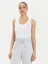Emporio Armani Underwear Top 163319 4R224 00010 Biały Slim Fit. Białe topy Emporio Armani Underwear, m, bez wzorów, z wiskozy, bez kołnierzyka, bez ramiączek. Za 129.99 zł.