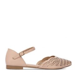 Baleriny Lasocki. Brązowe baleriny Lasocki, bez wzorów, bez obcasa. Za 169.99 zł.