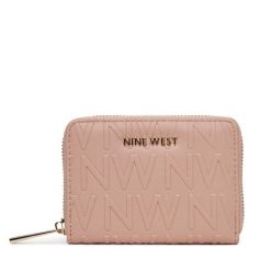 Portfel Nine West. Czerwone portfele Nine West, bez wzorów. Za 69.99 zł.