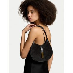 Torebka Polo Ralph Lauren. Czarne torebki klasyczne Polo Ralph Lauren, bez wzorów, bez dodatków. Za 2,899.00 zł.