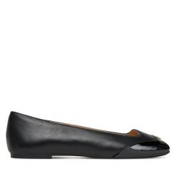 Baleriny Liu Jo. Czarne baleriny Liu Jo, bez wzorów, bez obcasa. Za 539.99 zł.