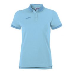 Koszulka polo do tenisa damska Joma Bali II. Niebieskie koszulki polo Joma, xl, bez wzorów, bez kołnierzyka, bez ramiączek. Za 157.00 zł.