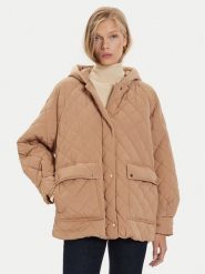 Marella Kurtka przejściowa Fabiana 2423486064 Beżowy Regular Fit. Brązowe kurtki Marella, bez wzorów, z syntetyku, bez kaptura. Za 1,329.00 zł.
