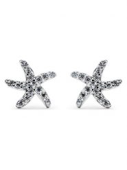 Luxenter Srebrne kolczyki-wkrętki z cyrkoniami rozmiar: onesize. Szare kolczyki Luxenter, z cyrkonią, srebrne. Za 252.94 zł.