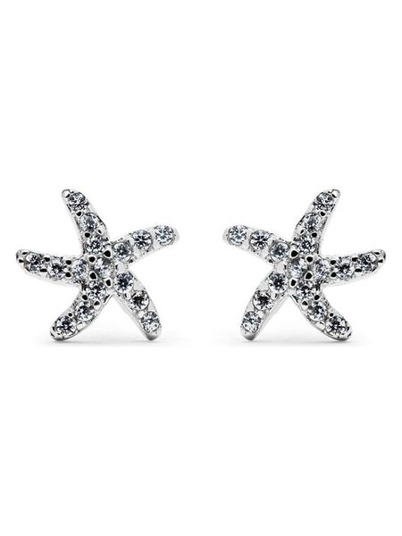 Luxenter Srebrne kolczyki-wkrętki z cyrkoniami rozmiar: onesize. Szare kolczyki Luxenter, z cyrkonią, srebrne. Za 260.43 zł.