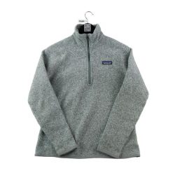 Second life - Bluza polarowa damska Polar melanżowy - Jak nowy. Szare bluzy Patagonia, m, bez wzorów, z polaru, bez kaptura. Za 228.66 zł.