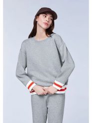 Chiemsee Bluza w kolorze szarym rozmiar: M. Szare bluzy sportowe Chiemsee, m, z aplikacjami, bez kaptura. Za 162.87 zł.