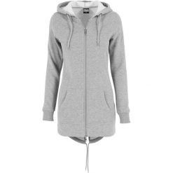 Parka Dresowa Dla Kobiet. Szare parki Urban Classics, xl, z dresówki, sportowe, bez kaptura. Za 179.99 zł.