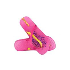 Japonki basenowe damskie aqua-sport butterfly. Czerwone klapki AQUA-SPORT, bez wzorów, bez obcasa. Za 30.74 zł.