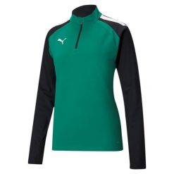 Damska bluza dresowa Puma Team Liga. Czarne bluzy Puma, m, bez wzorów, z dresówki, bez kaptura. Za 187.10 zł.