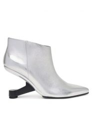 United Nude Botki Eamz Yoyo 1102661403 Srebrny. Szare botki United Nude, bez wzorów, ze skóry, bez obcasa, na słupku, bez zapięcia. Za 1,689.00 zł.