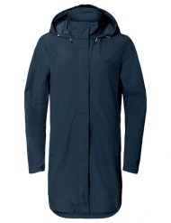 Kurtka damska Mineo 2.5L Coat. Niebieskie kurtki Vaude, l, bez wzorów, z materiału, bez kaptura. Za 763.05 zł.