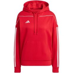 Bluza damska adidas Tiro 23 League Sweat Hoodie. Czerwone bluzy Adidas, bez wzorów, z bawełny, z kapturem. Za 194.99 zł.