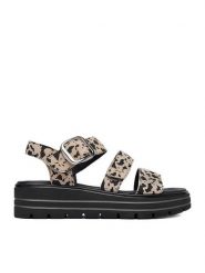 Remonte Sandały CEO-D3N50-60 Beżowy. Brązowe sandały Remonte, bez wzorów, ze skóry, bez obcasa, na płaskiej podeszwie, bez zapięcia. Za 369.99 zł.