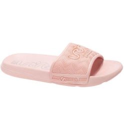 Damskie Klapki Z Logo S.Land. Czerwone klapki Joma, bez wzorów, z gumy, z otwartym noskiem, bez obcasa. Za 110.99 zł.