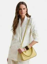 LAUREN RALPH LAUREN Torebka 431883768056 Żółty. Żółte torebki klasyczne Lauren Ralph Lauren, bez wzorów, ze skóry, bez dodatków. Za 1,069.00 zł.