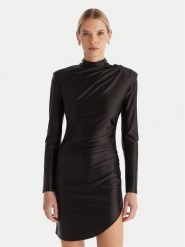 ACCESS FASHION Sukienka koktajlowa 54-3037-170 Czarny Slim Fit. Czarne sukienki ACCESS FASHION, xl, bez wzorów, z syntetyku, wizytowe, bez kołnierzyka, bez ramiączek. Za 679.99 zł.