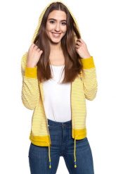 BLUZA MUSTANG DAMSKA Bridget H Stripe 1009487 11729. Bluzy Mustang, s, bez wzorów, z kapturem. W wyprzedaży za 59.99 zł.