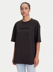 Miss Sixty T-Shirt 6S2SJ76100 Czarny Oversize. Czarne t-shirty Miss Sixty, m, bez wzorów, z bawełny, bez kołnierzyka, bez ramiączek. Za 259.99 zł.
