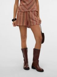 Vero Moda Szorty w kolorze beżowym ze wzorem rozmiar: L. Brązowe szorty Vero Moda, bez wzorów. Za 88.02 zł.