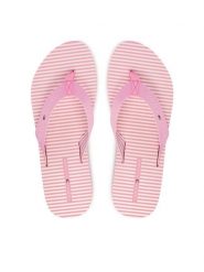 Tommy Hilfiger Japonki Th Ithaca Stripe Summer Sandal FW0FW09192 Różowy. Czerwone klapki TOMMY HILFIGER, bez wzorów, z materiału, bez obcasa. Za 169.99 zł.
