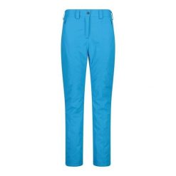 Spodnie damskie narciarskie CMP 3W20636. Niebieskie spodnie narciarskie CMP, l, bez wzorów, narciarskie. W wyprzedaży za 397.40 zł.