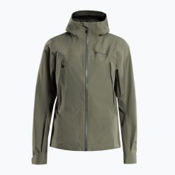 Kurtka przeciwdeszczowa damska Marmot Minimalist Pro Gore Tex. Zielone kurtki sportowe Marmot, xs, bez wzorów, z gore-texu, bez kaptura, trekkingowe, gore-tex. Za 659.99 zł.