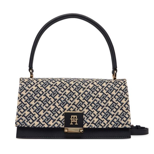 Torebka Tommy Hilfiger. Niebieskie torebki klasyczne TOMMY HILFIGER, bez wzorów, bez dodatków. Za 433.99 zł.