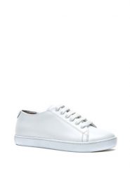 Comfortfusse Skórzane sneakersy w kolorze białym rozmiar: 40. Białe trampki Comfortfüße, bez wzorów, ze skóry, bez zapięcia. Za 294.97 zł.