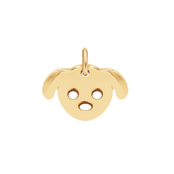 Zawieszka Piesek pozłacany. Bransoletki Lilou, pozłacane. Za 109.00 zł.