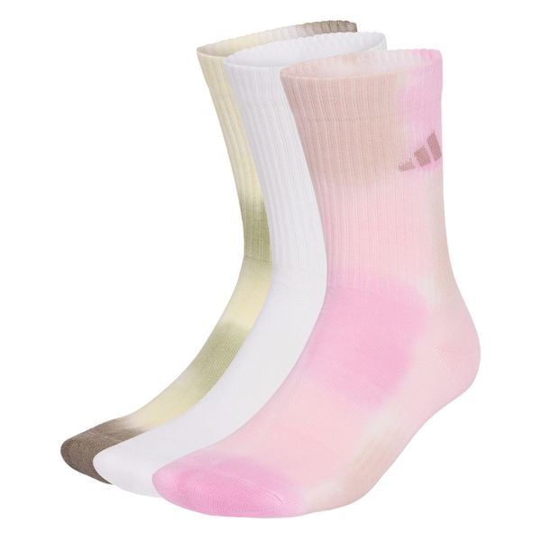Skarpety Tie-Dye 3 Pairs. Białe skarpety Adidas, bez wzorów, z bawełny. Za 99.95 zł.