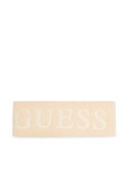 Guess Opaska materiałowa V5BZ06 Z3362 Beżowy. Brązowe rękawiczki Guess, z aplikacjami, z materiału. Za 89.99 zł.