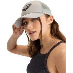 Czapka Trucker dla Kobiety SOULROCKER Szary. Szare czapki Roxy, bez wzorów, z materiału. W wyprzedaży za 65.00 zł.
