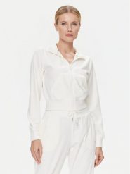 Guess Bluza V3BQ22 KBXI2 Écru Regular Fit. Bluzy Guess, xl, z aplikacjami, z syntetyku, bez kaptura. Za 179.99 zł.
