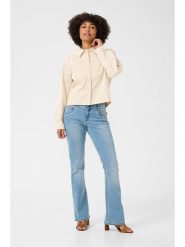 Cream Kurtka koszulowa w kolorze kremowym rozmiar: 34. Brązowe kurtki Cream, bez wzorów, z koronki, bez kaptura. Za 173.99 zł.