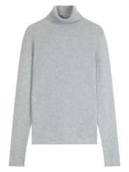 Perfect Cashmere Kaszmirowy golf "Bise" w kolorze szarym rozmiar: S. Szare golfy Perfect Cashmere, s, bez wzorów, z kaszmiru, bez ramiączek. Za 370.71 zł.