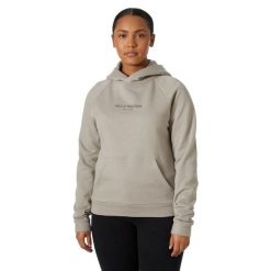 Bluza Damska Helly Hansen Core. Szare bluzy Helly Hansen, bez wzorów, bez kaptura. Za 339.00 zł.