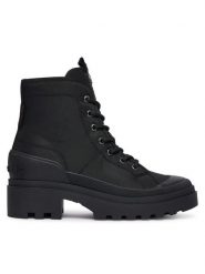 Pepe Jeans Trapery Hale City W PLS500007 Czarny. Czarne trapery i śniegowce Pepe Jeans, z jeansu. Za 499.99 zł.