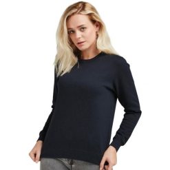Damska Bluza Z Okrągłym Wycięciem Pod Szyją. Białe bluzy SG, l, bez wzorów, z bawełny, z kapturem. Za 84.99 zł.