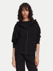 HUGO Bluza Flokky 50566669 Czarny Relaxed Fit. Czarne bluzy Hugo, xl, bez wzorów, z bawełny, bez kaptura. Za 449.99 zł.