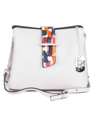 Anna Morellini Skórzana torebka "Olivia" w kolorze białym - 23 x 18 x 9 cm rozmiar: onesize. Białe torby na ramię Anna Morellini, bez wzorów, z materiału, na ramię, bez dodatków. Za 252.99 zł.