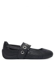 Puma Baleriny Speedcat Ballet Dress-Up Wns 408054 03 Czarny. Czarne baleriny Puma, bez wzorów, ze skóry, bez obcasa. Za 399.99 zł.